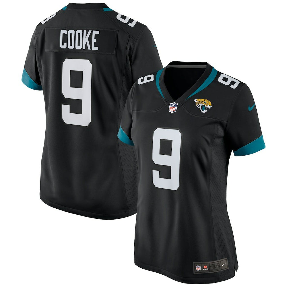 Logan Cooke Jacksonville Jaguars Women's Game Jersey - Black - Nike