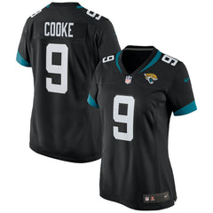 Logan Cooke Jacksonville Jaguars Women's Game Jersey - Black - Nike