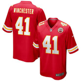 James Winchester Kansas City Chiefs Game Jersey - Red - Nike