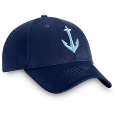 Seattle Kraken Fanatics Core Secondary Logo Adjustable Hat - Deep Sea Blue | Fanatics discount