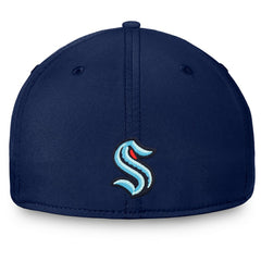 Seattle Kraken Fanatics Wordmark Flex Hat - Deep Sea Blue | Fanatics sale