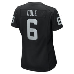 AJ Cole Las Vegas Raiders Women's Game Jersey - Black - Nike