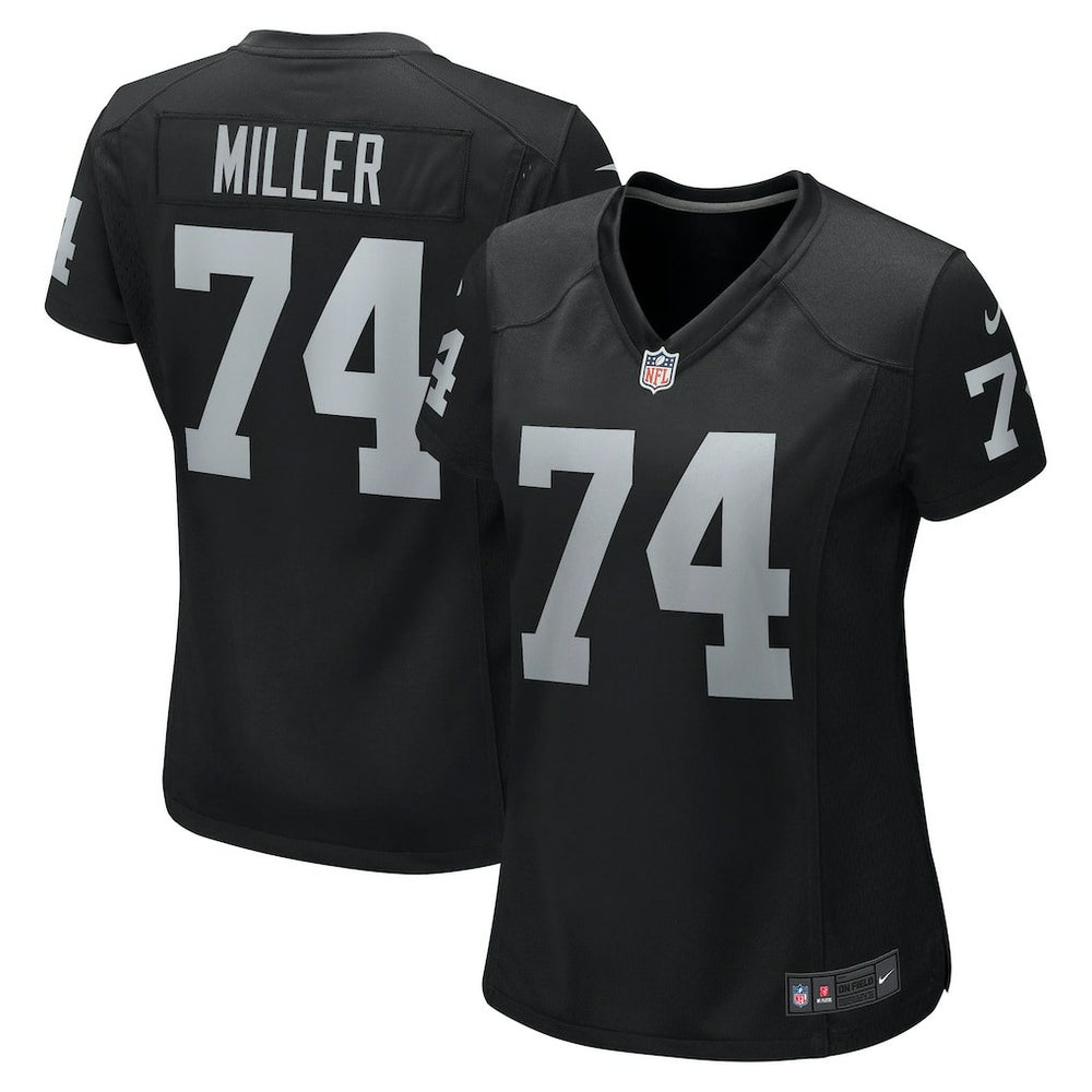 Kolton Miller Las Vegas Raiders Women's Game Jersey - Black - Nike