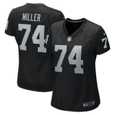 Kolton Miller Las Vegas Raiders Women's Game Jersey - Black - Nike