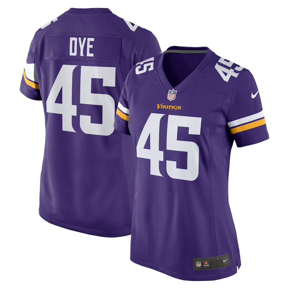 Troy Dye Minnesota Vikings Women's Game Jersey - Purple - Nike