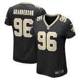 Carl Granderson New Orleans Saints Women's Game Jersey - Black - Nike