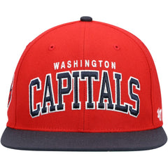 Washington Capitals '47 Captain Snapback Hat - Red | 47 brand Clearance