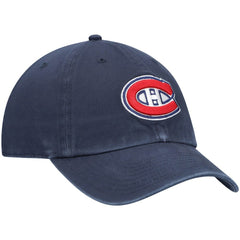 Montreal Canadiens '47 Team Clean Up Adjustable Hat - Navy | 47 brand Clearance