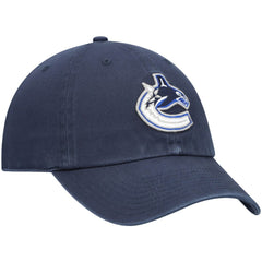 Vancouver Canucks '47 Team Clean Up Adjustable Hat - Navy | 47 brand Lifestyle