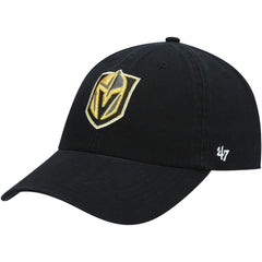 Vegas Golden Knights '47 Team Clean Up Adjustable Hat - Black | 47 brand Clearance