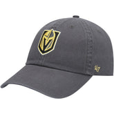 Vegas Golden Knights '47 Team Clean Up Adjustable Hat - Charcoal | 47 brand near me