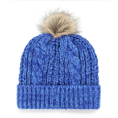 Vancouver Canucks '47 Women's Logo Meeko Cuffed Knit Hat with Pom - Blue | 47 brand on sale