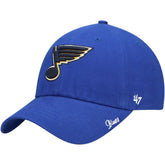 St. Louis Blues '47 Women's Team Miata Clean Up Adjustable Hat - Blue | 47 brand near me