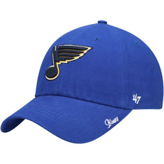 St. Louis Blues '47 Women's Team Miata Clean Up Adjustable Hat - Blue | 47 brand near me