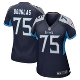 Jamil Douglas Tennessee Titans Women's Game Jersey - Navy - Nike