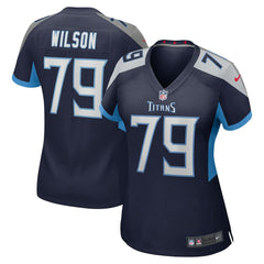 Isaiah Wilson Tennessee Titans Women's Game Jersey - Navy - Nike