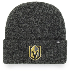 Vegas Golden Knights '47 Brain Freeze Cuffed Knit Hat - Black | 47 brand sale