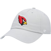 Arizona Cardinals '47 Clean Up Adjustable Hat - Gray - 47 brand