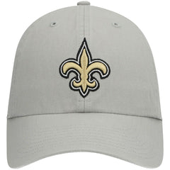 New Orleans Saints '47 Clean Up Adjustable Hat - Gray - 47 brand
