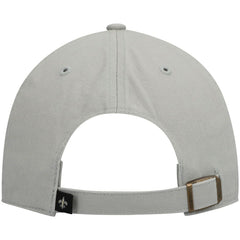 New Orleans Saints '47 Clean Up Adjustable Hat - Gray - 47 brand