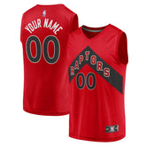 Fanatics Toronto Raptors Youth Fast Break Replica Custom Jersey Icon Edition Red