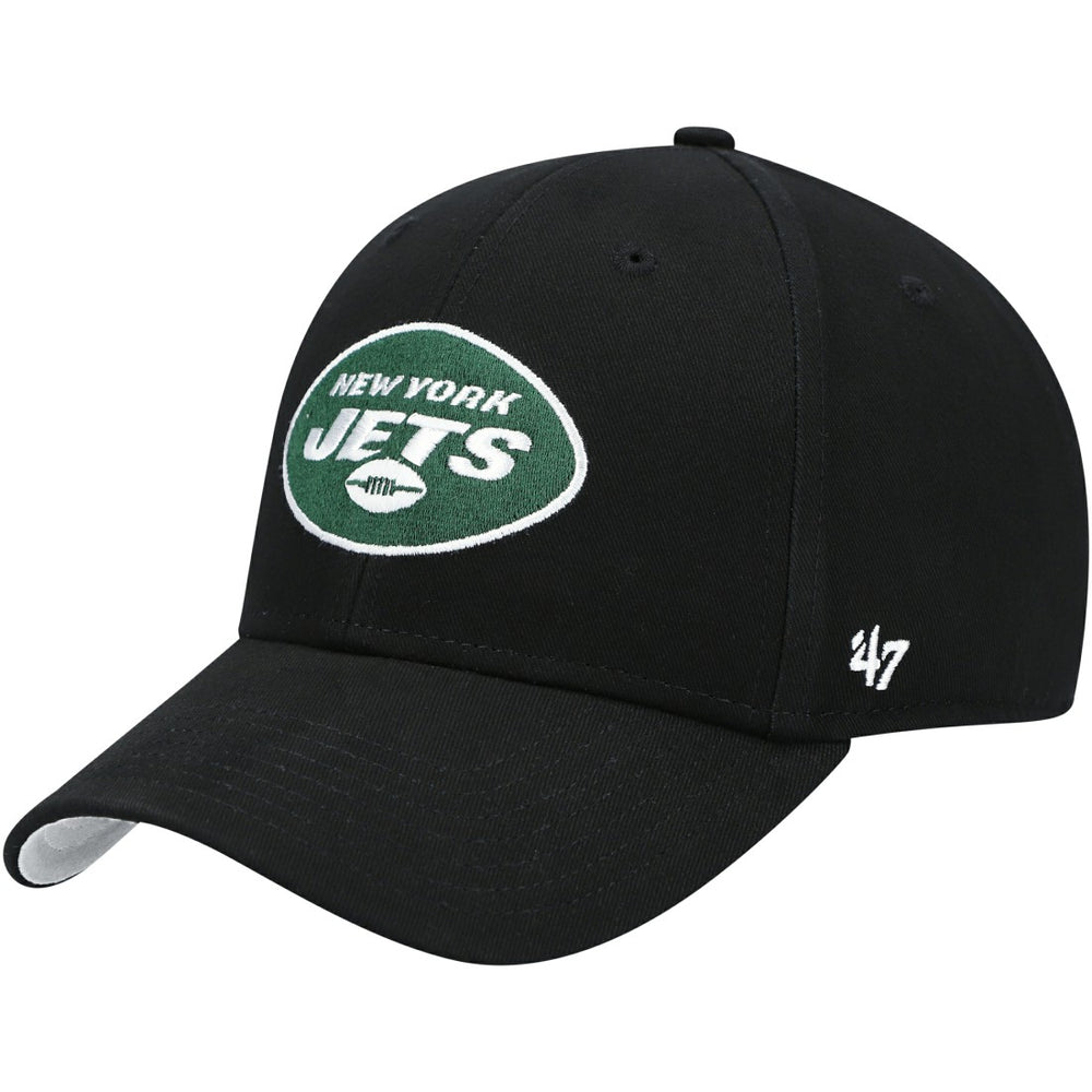New York Jets '47 Preschool Basic Team MVP Adjustable Hat - Black - 47 brand