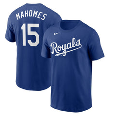 Patrick Mahomes Kansas City Royals Nike Name & Number T-Shirt Discount