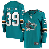 Logan Couture San Jose Sharks Fanatics Women's Breakaway Home Player Jersey - Teal | Fanatics sale
