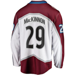Nathan MacKinnon Colorado Avalanche Fanatics Breakaway Jersey - White | Fanatics near me