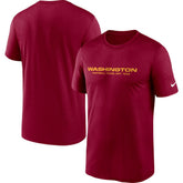 Washington Football Team Logo Essential Legend Performance T-Shirt - Burgundy - Nike