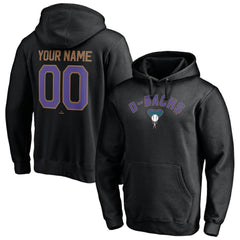 Arizona Diamondbacks Cooperstown Winning Streak Personalized Name & Number Pullover Hoodie Outlet