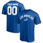Los Angeles Dodgers Cooperstown Winning Streak Personalized Name & Number T-Shirt for sale