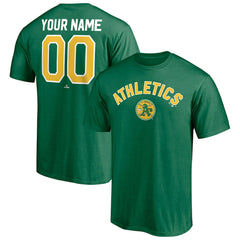 Athletics Cooperstown Winning Streak Personalized Name & Number T-Shirt Outlet