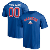 Texas Rangers Cooperstown Winning Streak Personalized Name & Number T-Shirt Sale