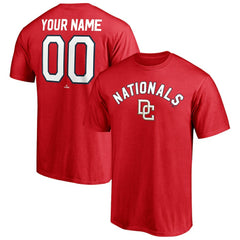 Washington Nationals Cooperstown Winning Streak Personalized Name & Number T-Shirt Sale