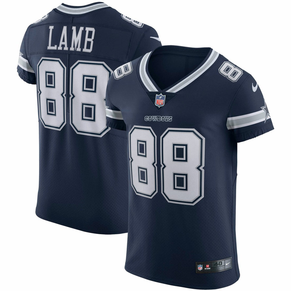 CeeDee Lamb Dallas Cowboys Vapor Elite Jersey - Navy - Nike