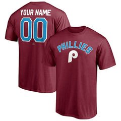 Philadelphia Phillies Cooperstown Winning Streak Alternate Personalized Name & Number T-Shirt Discount