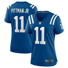 Michael Pittman Jr. Indianapolis Colts Women's Game Player Jersey - Royal - Nike