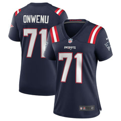 Mike Onwenu New England Patriots Women's Game Jersey - Navy - Nike