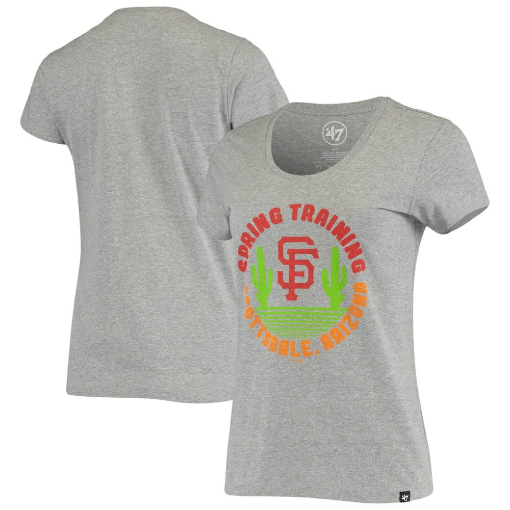 San Francisco Giants '47 Women's Spring Training Cactus Circle Scoop Neck T-Shirt Online