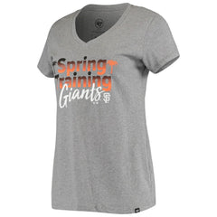 San Francisco Giants '47 Women's Spring Training Fade V-Neck T-Shirt Outlet