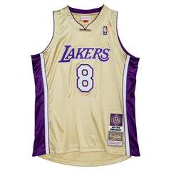 Mitchell & Ness Kobe Bryant Los Angeles Lakers Hall of Fame Class of 2020 #8 Authentic Jersey Gold