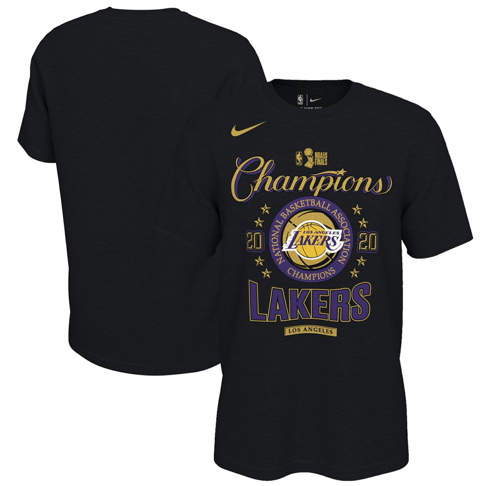 Nike Los Angeles Lakers 2020 NBA Finals Champions Locker Room T-Shirt Black