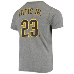 Fernando Tatis Jr. San Diego Padres Majestic Threads Name & Number Tri-Blend T-Shirt Online