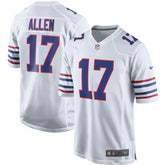 Josh Allen Buffalo Bills Alternate Game Player Jersey - White - Nike
