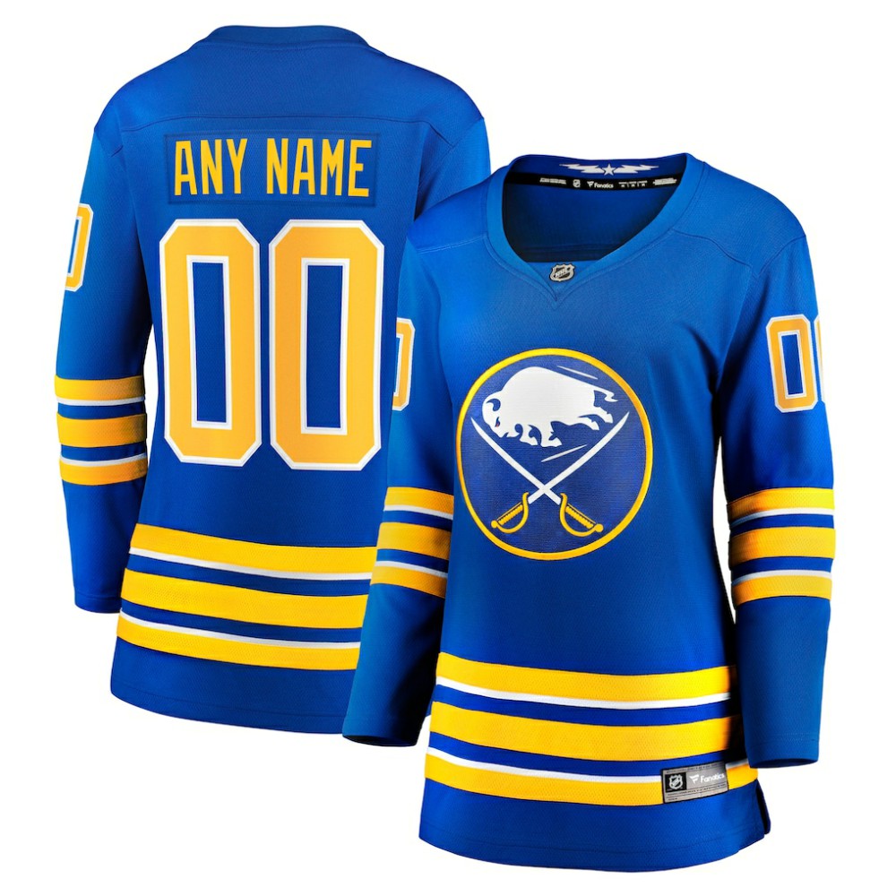 Buffalo Sabres Fanatics Women's Home Breakaway Custom Jersey - Royal | Fanatics near me