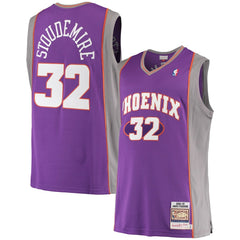 Mitchell & Ness Amar'e Stoudemire Phoenix Suns Hardwood Classics Authentic Jersey Purple