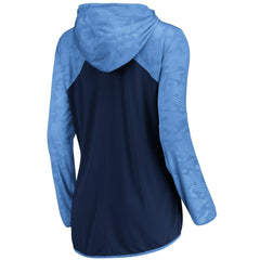 Tennessee Titans Women's Forever Fan Full-Zip Hoodie - Navy/Light Blue - Fanatics