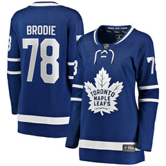 TJ Brodie Toronto Maple Leafs Fanatics Women's Breakaway Player Jersey - Blue | Fanatics near me