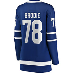 TJ Brodie Toronto Maple Leafs Fanatics Women's Breakaway Player Jersey - Blue | Fanatics near me